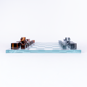 nova crystal chess set