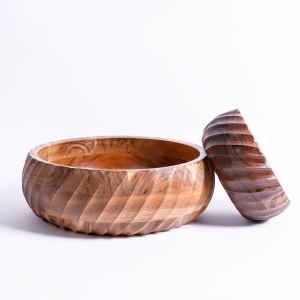 harvest acacia bowl